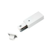 Ввод питания с заглушкой PRB-WH для шинопровода RB белый IN HOME