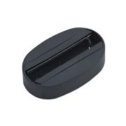 Стационарное крепление CKB90-BL 90мм для трековых светильников черное IN HOME