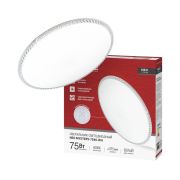 Светильник светодиодный NEO MYSTERY-7540-WH 75Вт 230В 4000K 6000Лм 375x58мм белый IN HOME