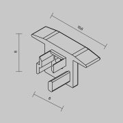 Комплектующие для профиля Led Strip 642084