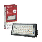 Прожектор светодиодный ФДО STD-ФИТО красно-синий спектр 50Вт IP65 черный IN HOME