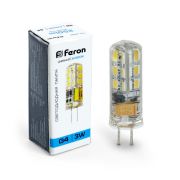 Лампа светодиодная Feron LB-422 G4 3W 12V  6400K