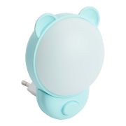 Светильник ночник Feron FN1171 1.2W 220V, синий