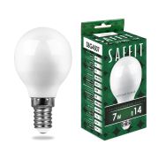 Лампа светодиодная SAFFIT SBG4507 Шарик E14 7W 230V 2700K