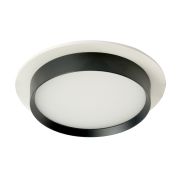 Светильник встраиваемый Feron DL507 потолочный GX53 белый + черный круг