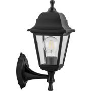 Светильник садово-парковый Feron НБУ 04-60-001, 4-х гранник 60W E27 230V, черный