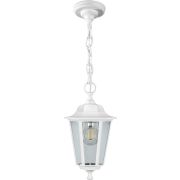 Светильник садово-парковый Feron НСУ 06-60-001 подвесной, 6-ти гранник 60W E27 230V, белый