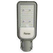 Светодиодный уличный консольный светильник Feron SP3040 50W 5000K 230V, серый