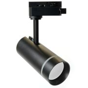 Светодиодный светильник Feron AL106 трековый однофазный на шинопровод 12W 2700K 80 градусов черный