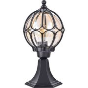 Светильник садово-парковый Feron PL3704  круглый на постамент 60W 230V E27, черный