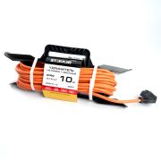 Удлинитель-шнур на рамке 1-местный с/з Stekker, HM05-01-10 (ТЕН303-199), 3*1,5мм2, 10м, 220В, 16А, Home, оранжевый