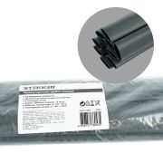 Термоусадочная трубка клеевая STEKKER HSTG-1274-100BK, длина 100 см., коэф. усадки 2:1, черный