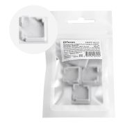 Заглушка без отверстия для профиля CAB281, LD377 (комплект 4шт)