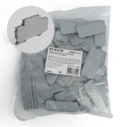 LD562-1-25 Торцевая заглушка для ЗНИ LD554 2,5 мм²  (JXB ST 2,5), серый STEKKER