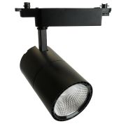 Светодиодный светильник Feron AL103 трековый однофазный на шинопровод 40W 4000K, 35 градусов, черный с индексом цветопередачи >90Ra серия TrueColor