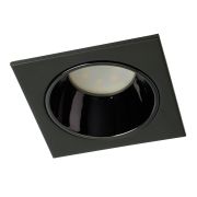 Светильник встраиваемый Feron DL3112 потолочный MR16 G5.3  черный + черный хром