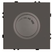 Выключатель диммирующий (механизм), STEKKER, 250В, 500W, серия Эмили, RSW10-5106-09, антрацит, soft touch