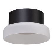 Светильник потолочный Feron HL460 Barrel OPAL 12W, 230V, GX53, черный