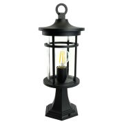 Светильник садово-парковый Feron PL764 на постамент 60W 230V E27, черный