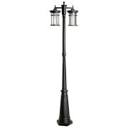 Светильник садово-парковый Feron PL768,  столб 2*60W 230V E27, черный