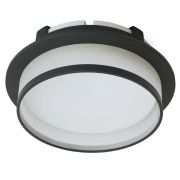 Светильник встраиваемый Feron DL700  потолочный GX70 черный круг