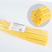 Термоусадочная трубка STEKKER 5,0/2,5 мм, длина 100 см., усадка 2:1, желтый HST-525-100YW