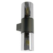 Светильник садово-парковый Feron DH1802, на стену вверх/вниз,  E27 230V, черный