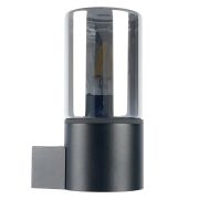 Светильник садово-парковый Feron DH1801, на стену вверх, E27 230V, черный