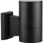 Светильник садово-парковый Feron DH0701, на стену вверх,  E27 230V, черный