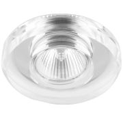 Светильник встраиваемый Feron DL8060-2 потолочный MR16 G5.3 серебристый