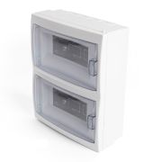 Бокс настенный STEKKER EBX50-3/16-20 16 модулей, пластик, серия ArcaClass