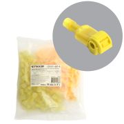 Зажим прокалывающий ответвительный с плоским разъемом (50 пар) сеч.2,5-4мм2, желтый LD503-401-6