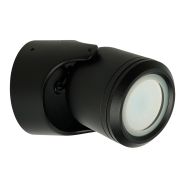 Светильник садово-парковый Feron DH1501, на стену,  GU10, 230V, черный