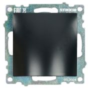 Кабельный вывод (механизм), STEKKER, серия Катрин, черный, GLS00-7116-05