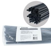 Набор термоусадочных трубок STEKKER HST-35175-100BK, длина 100 см., коэф. усадки 2:1