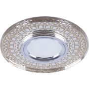 Светильник встраиваемый с LED подсветкой Feron CD981 потолочный MR16 G5.3 прозрачный, золото