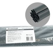 Термоусадочная трубка клеевая STEKKER HST-1916-100BK, длина 100 см., коэф. усадки 3:1, черный