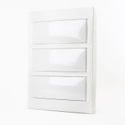 Бокс встраиваемый STEKKER EBX50-2/36-40 36 модулей, белый, пластик, серия ArcaClass