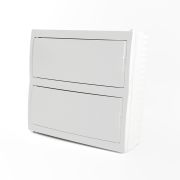 Бокс настенный STEKKER EBX50-3/24-20 24 модуля, белый, пластик, серия ArcaClass