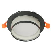 Светильник встраиваемый Feron DL500 потолочный GX53 черный круг