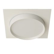 Светильник встраиваемый Feron DL506 потолочный GX53 белый квадрат