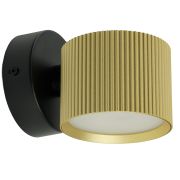 Светильник  настенный Feron HL4580 ARIA 12W, 230V,GX53, золото+черный IP20