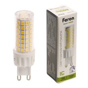 Лампа светодиодная диммируемая Feron LB-438 G9 10W 175-265V 4000K