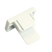 Заглушка пластиковая для шинопровода, белый, LD1023