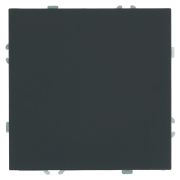 Выключатель 1-клавишный (механизм), СЗК, STEKKER, 250В, 10А, серия Эмили, RSW10-5103-05ZK, черный уголь, soft touch