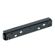 Соединитель-коннектор для низковольтного шинопровода, черный прямой, LD3003