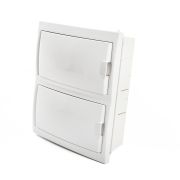 Бокс встраиваемый STEKKER EBX50-2/16-20 16 модулей, белый, пластик, серия ArcaClass