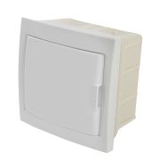 Бокс встраиваемый STEKKER EBX50-2/04-20 4 модуля, белый, пластик, серия ArcaClass