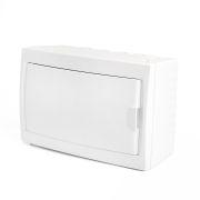 Бокс настенный STEKKER EBX50-3/08-20 8 модулей, белый, пластик, серия ArcaClass