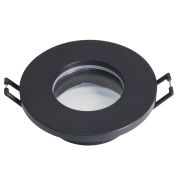 Светильник встраиваемый Feron DL3114 потолочный MR16 G5.3 черный IP44